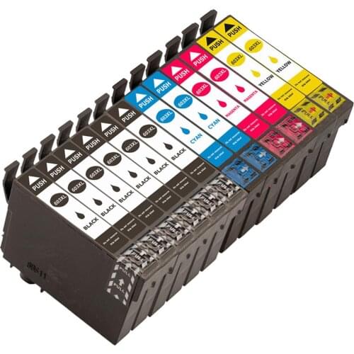 12pk ink cartridge 603XL Compatible for Epson Expression Home XP-3100 XP-4100 XP-2100 XP-2105 XP-3105 XP-4105 Printer