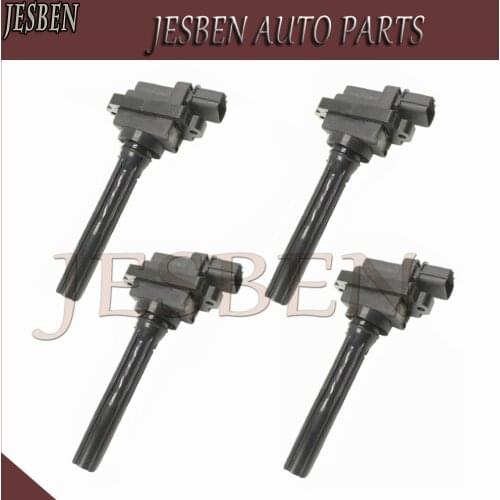 4X 3Pins Ignition Coil fit For SUZUKI ESTEEM SIDEKICK AERIO VITARA GRAND VITARA XL-7 CHEVROLET TRACKER 33410-77E21 33410-77E20