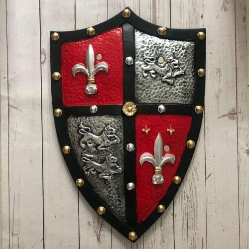 Cosplay 1:1 Trident Silver leopard Power Knight Shield Anime Game PU Weapon Prop Role Play Action Figure Model Christmas Gift