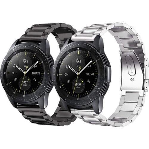 Stainless Steel Metal Replacement Bracelet Strap For Samsung Galaxy Watch42mm 46mm Classic Metal band pulseira Smart Accessories