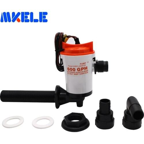 600gph MKBP1-G600-05 3/4" 12v New Seaflo 600GPH Non-Clog Submersible Bilge Pump 600 GPH/ 2271 LPH SFBP1 G600-05 Free Shipping