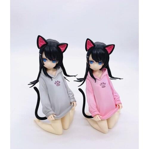 New arrival Anime Sexy Girls OCHI LIPKA Ripuka Cat Ear Ver. Rocket Boy PVC Action Figure Collection Model TONY Toys Gift 16cm