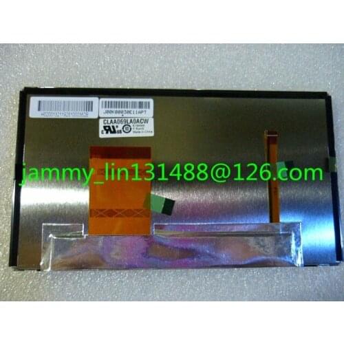 Free shipping Brand new 6.9Inch LCD display CLAA069LA0ACW screen for BYD S6 Car DVD GPS navigation Audio LCD moudles LCD display