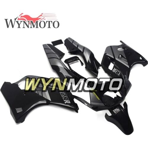 Silver Black Fairings Kit For Yamaha FZR250 1986 87 88 89 90 91 92 93 94 1995 Injection ABS Plastic Full Cowlings Fairings