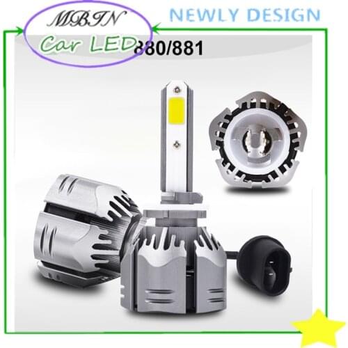 On Sale Vehicle Driving Lamp Front Fog Bulb 150W R11 Kit 880 881 12000LM 72W COB Chips Led Headlight High Power Lighting