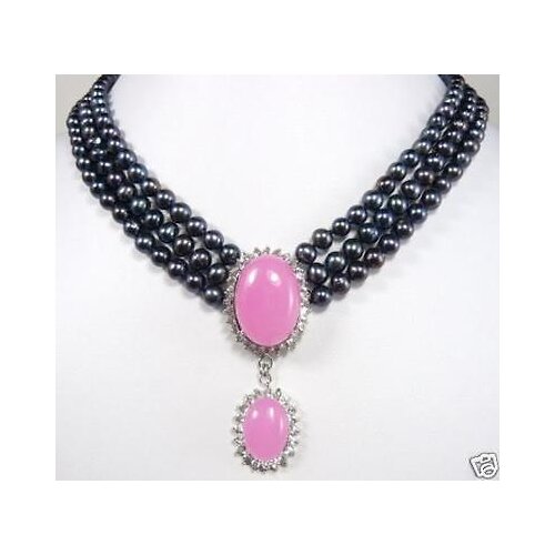 AA+ REAL 18"7-8mm AA+ AKOYA WHITE baroque PEARL NECKLACE AA