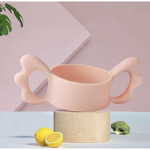 1pcs Baby Bottle Handles Soft And Safe Handle For Auxiliary Bottle Accessories Milk Baby Home Silicone Feeding Drinking Cov Y8K7