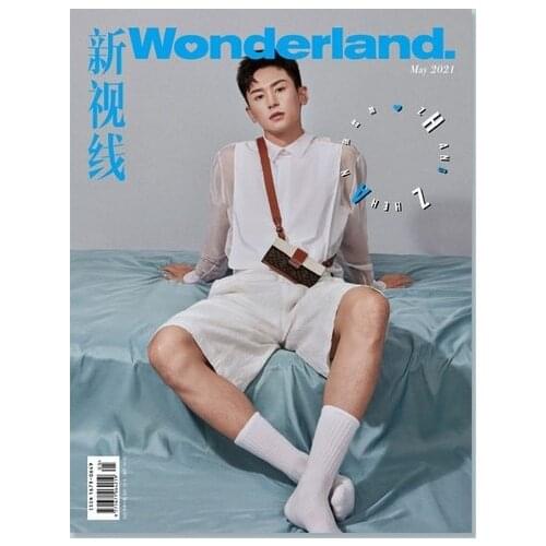 2021 Wonderland Zhang Zhehan A/B/C Cover Available Fashion Magazine Word of Honor Interview Figure Photobook Art Collection Book
