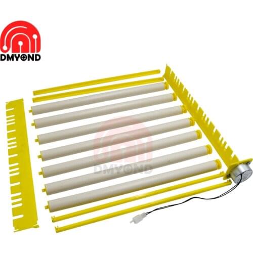 360° Automatic Rotary Egg Turner Roller Tray Eggs Incubator Accessories Roller Pattern Egg Turner Tray 42/56/156 eggs
