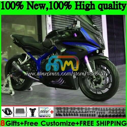 CBR-650F For HONDA CBR 650 F CBR650F 11 12 13 14 15 83BS.37 CBR650 F CBR 650F Blue black 2011 2012 2013 2014 2015 2016 Fairing