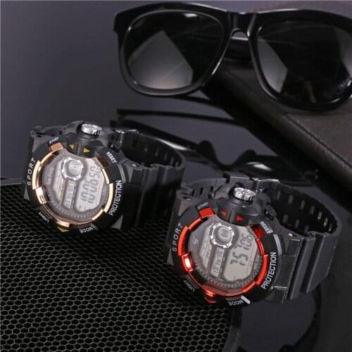 Children Watch Boy Digital LED Quartz Date Sports Wrist Watch Silicone Male Sports Watch Waterproof Relogio Festival Gift