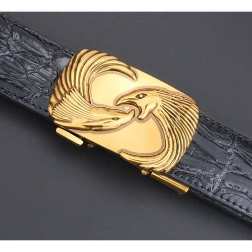 CKobj Famous Brand Belt Mens Quality Leather Belt Mens Alloy Automatic Buckle Large Size Business Mens Casual Formal Belt