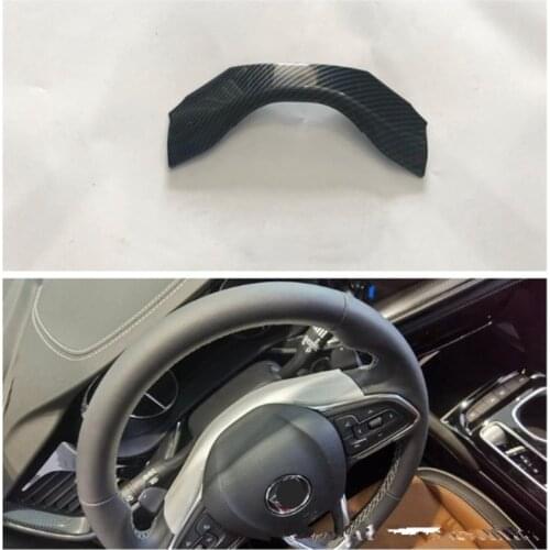 For Buick Envision S 2020 Car Steering Wheel Back Trim Cover ABS Car Styling Decoration Auto Accessories