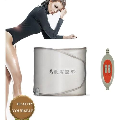 Electric Sauna Slimming Belt Power Fit Vibration Fitness Massager Body Fat Burning Fitness Massage Loss Exercise Belt 220V
