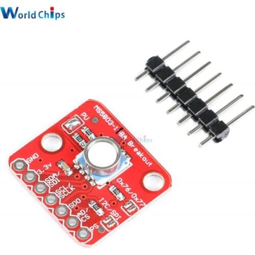 GY-MS5803-14BA MS5803 14BA High Precision Fluid Liquid Gas Voltage Sensor Module Waterproof I2C/SPI Pressure Sensor 1.8-3.6V