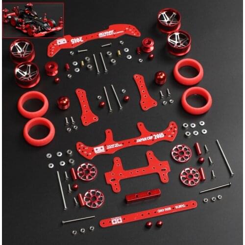 Mini 4WD Car Modified Parts Kit FMA/AR/MA Chassis Aluminum Alloy Wheel Hub Roller Damper Faucet Pteris Yangkai YIKA DIY Acc