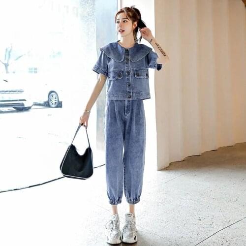 Cowgirl Suit Jacket 2021 Female Summer New Jacket Fashion Retro Western Style Stylish Temperament Thin Two-piece Suit Commute