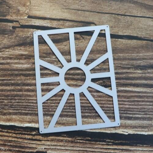Metal Cutting Dies Rectangle Frame Craft Scrapbook Geometry Background Template for Diy Album Paper Card Making Mould Stencil