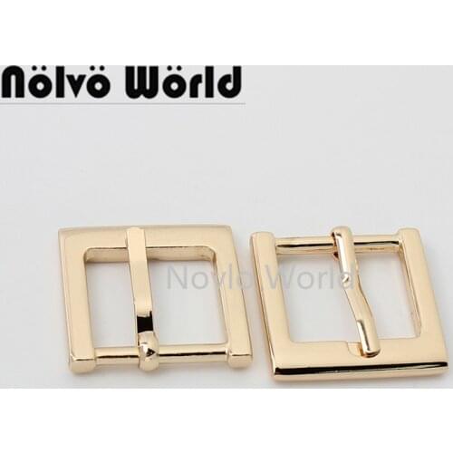 Nolvo World 5-100pcs 22mm 25mm zinc alloy pin buckle strap pin belt buckle bag accessories gold pin buckle for man