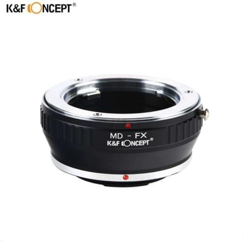 K&F CONCEPT MD-FX Lens Adapter Ring for Minolta MD Mount lens to Fujifilm Fuji X-Pro1 X Pro 1 Camera