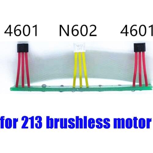 Wholesale 213 brushless DC motor hall sensor,N602 4601 hall elemets with board and cable for new standard electric vehicles