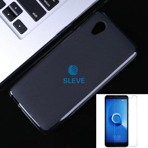 For Alcatel 1 5033D Full Protection Cover Case For Alcatel 1X 5059D 5059 5059A 1 X Case With Tempered Glass Cover Alcatel 1 1X
