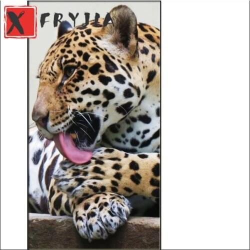 Full square diamond painting Forest animal leopard full diamond embroidery 5D rhinestone mosaic diamond inlaid home decoration