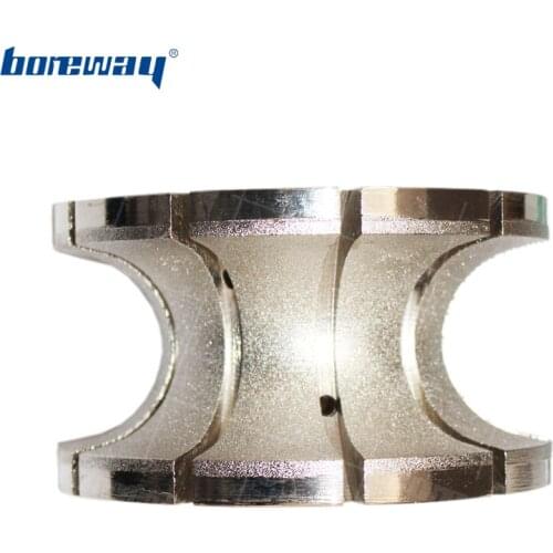Boreway Supply A Piece of V Shape CNC Vacuum Brazed Stone Router Bit V40*35MM 0#&2# Free Shipping