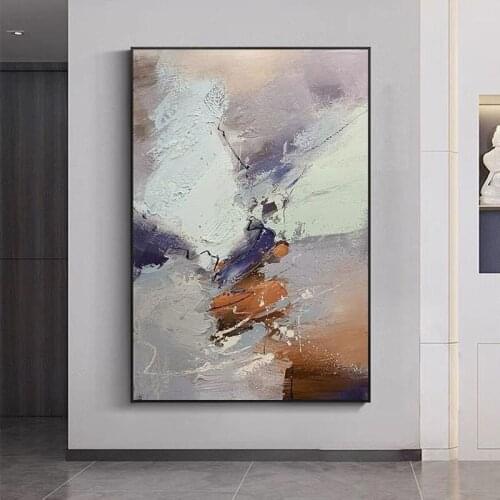 100 Hand Painted Abstract Oil Painting Wall Art Contemporary Colorful Minimalist Modern On Canvas Decorative For Living No Frame