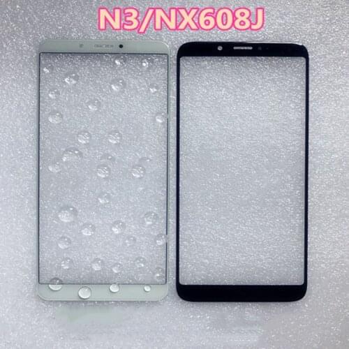 For Nubia N3 N 3 NubiaN3 NX608J Touch Panel Screen Digitizer Glass Sensor Touch Panel Without Flex Protector Oleophobic Coating