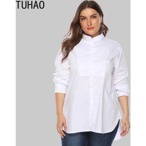 TUHAO White Blouses