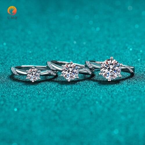 Кольца с бриллиантами UMQ China At AliExpress