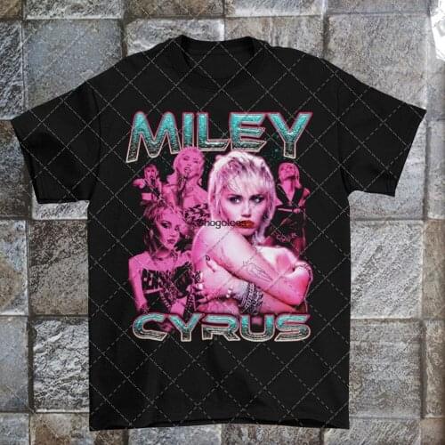 Miley Cyrus Vintage 90s Rap tee shirt