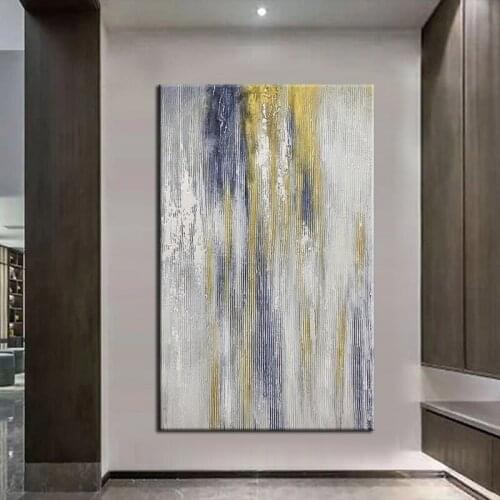 100% Hand Painted Oil Paintings Landscape Handmade Canvas Painting Wall Art for Living Room Decor Wall Pictures Frameless