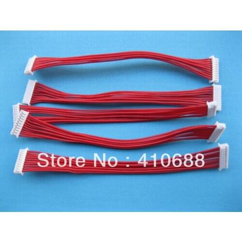 150 pcs 1.25mm 10 Pin Female F-F Polarized Connector 28AWG 100mm Leads Cable