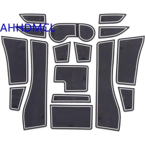 Car Anti-Dirty Pad Door Groove Gate Slot Cup Armrest Storage Pad Mat For Chevrolet Onix 2020