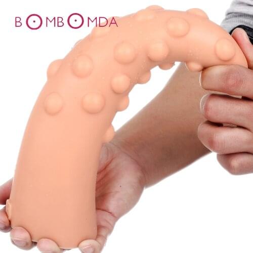 Big Dildo Anal Plug Anus G Spot Stimulate Anal Sex Toys For Men Butt Plug Anal Dildo Adult Sex Product Masturbate Flirt Sex Shop