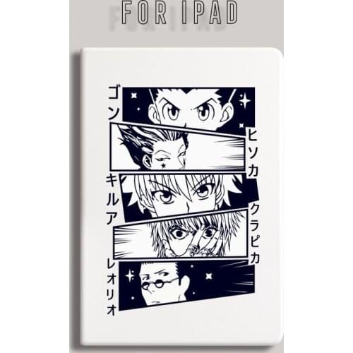 IPad Case For iPad 10.2 Case Hunter X Hunter Soft Silicone Back Funda Protective Cover iPad Mini 5 Pro 2020 Case Tablet Air 4