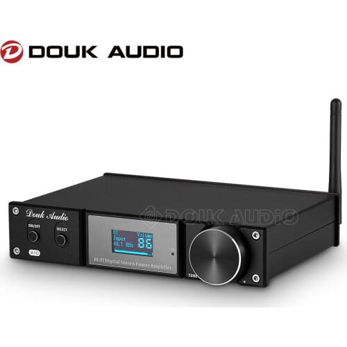 Douk Audio A10 HiFi Bluetooth 5.0 Digital Amplifier Stereo Subwoofer Power Amp USB/OPT/COAX DAC APTX-LL 240W