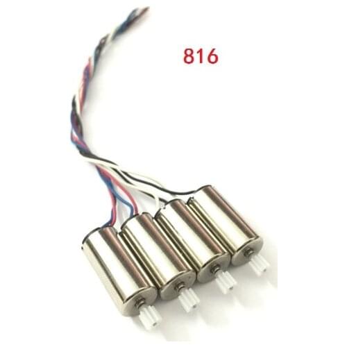 4PCS as showing Syma X5SW X5SC X5HC X5HW CW CCW Motor RC Quadcopter Spare Parts Engine Replacements Accessories Free shipping