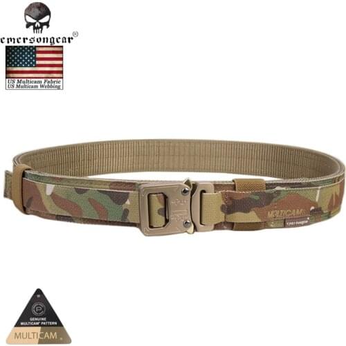 Emersongear Hard 1.5 Inch Shooter Hunting Airsoft Belt Military Army Belt Multicam ATFG Olive Desert Digital Jungle EM9250