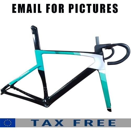 2021 Carbon Road Bicycle Bike frame Disc Brake Racing Framest+handlebar+stem 142*12 XDB DPD Ship