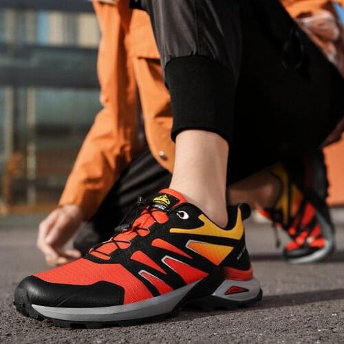 Hiking Men Women Sports Non-Slip Breathable Sneakers Walking Shoes for Outdoor Trailing Trekking Climbing Travel Lightweight