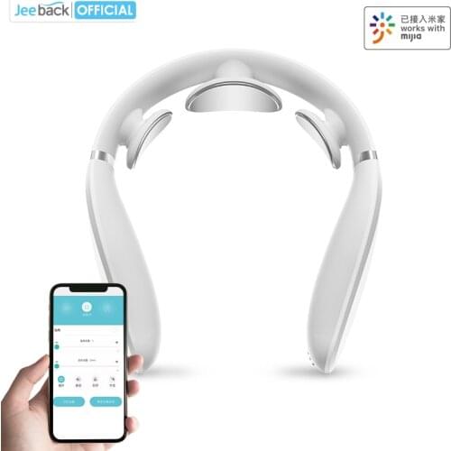 Jeeback Cervical Massager G2 TENS Pulse Back Neck Massager Far Infrared Heating Health Care Relax Work For Mijia App