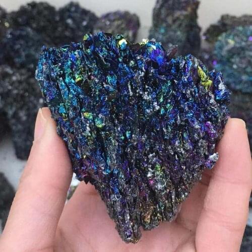 Natural colorful ore specimens, home birthday gifts, wealth, good luck, ornaments, decoration