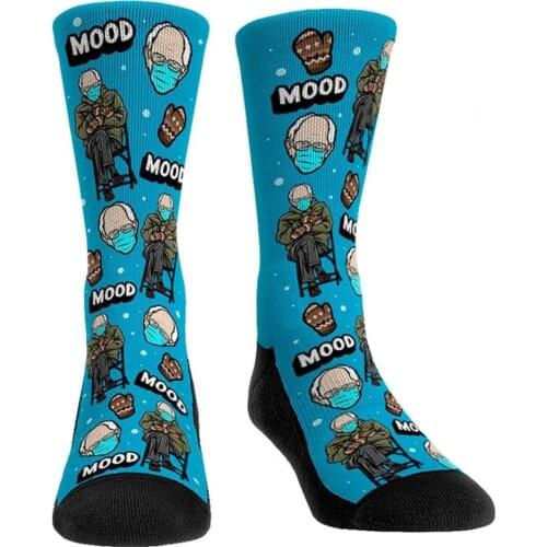 Sturdy Cute Funny Unisex Socks Comfortable Printed Pattern Cotton Cartoon Funny Anti Friction 3D Anti Friction Stocking