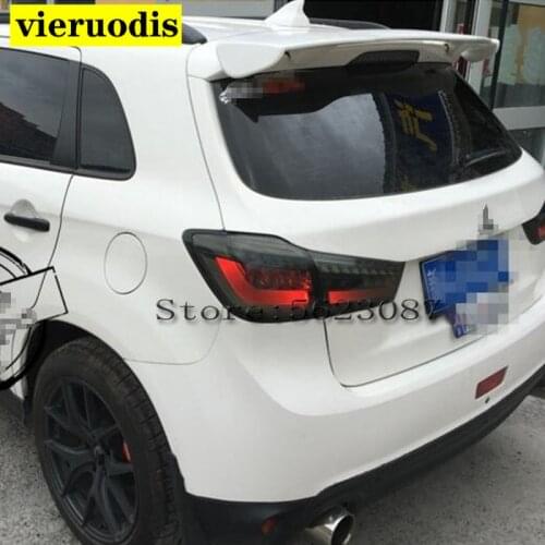 For Mitsubishi ASX Spoiler 2014-2017 ABS Plastic Rear Roof Spoiler Wing Trunk Lip Boot Cover Car Styling
