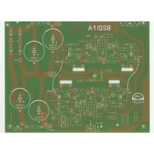 Stereo Calss A Power amplifier Bare PCB base on Musical Fidelity A1 amp 15W+15W Power