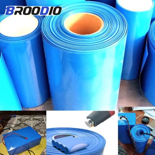 18650 Lithium Battery Heat Shrink Tube Tubing Li-ion Wrap Cover Skin PVC Shrinkable Film Pipe Sleeves Accessories 30mm - 150mm