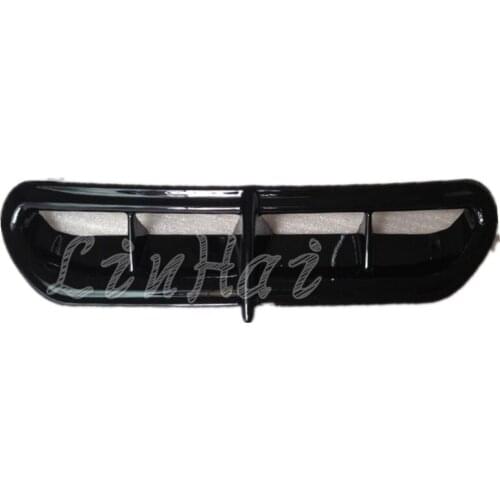 Vivid Glossy Black Fairing Intake Vent Bezel Accent Fits For Harley Touring Electra Street Glide Trike 2014-2015